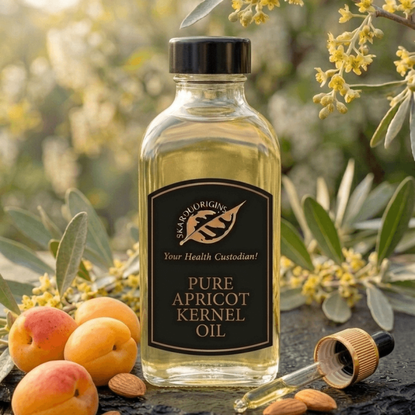 Pure Apricot Kernel Oil — organic product from Skardu Origins