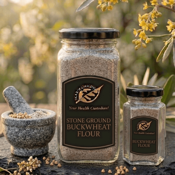 Stone-Ground Buckwheat Flour — organic product from Skardu Origins